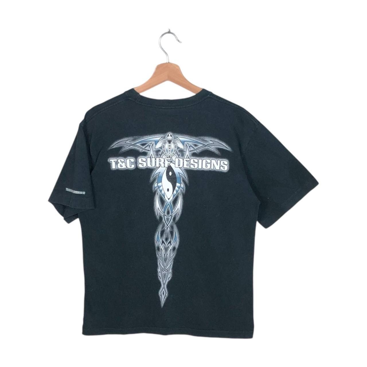 Vintage Vintage 90s T&C Surf Design Rare Printed Tee Shirt Size US M / EU 48-50 / 2 - 1 Thumbnail