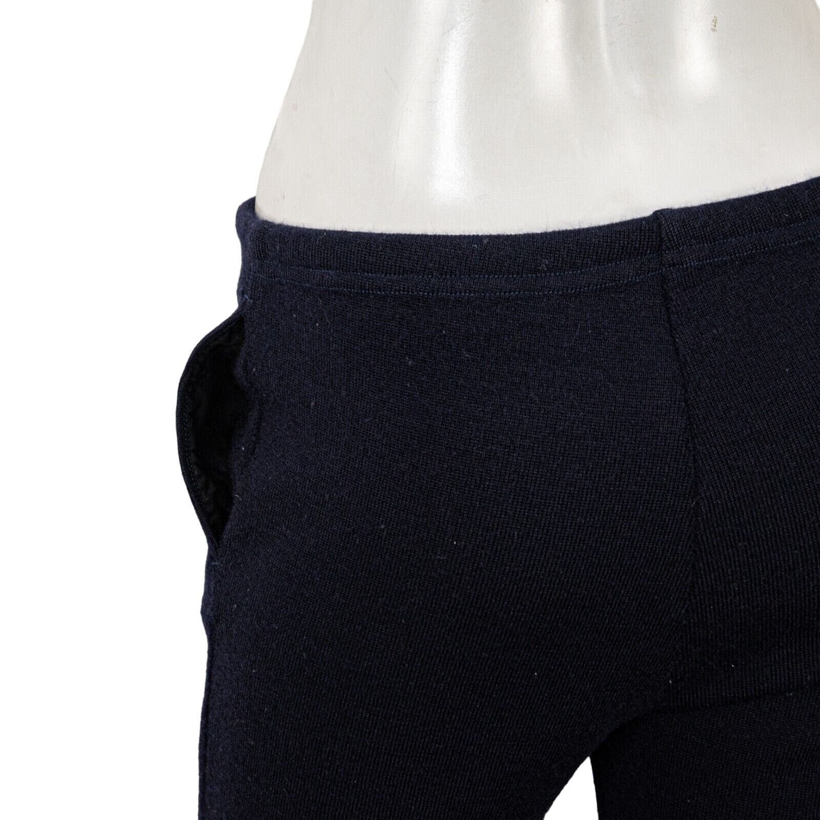 Engineered Garments ENGINEERED GARMENTS NY Wool Poly Knit Cropped Pant Navy Size 30" / US 8 / IT 44 - 11 Thumbnail