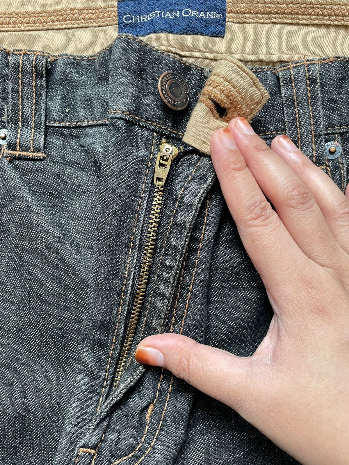 Japanese Brand Vintage Japanese Brand Loose Baggy Jeans Size US 32 / EU 48 - 3 Thumbnail