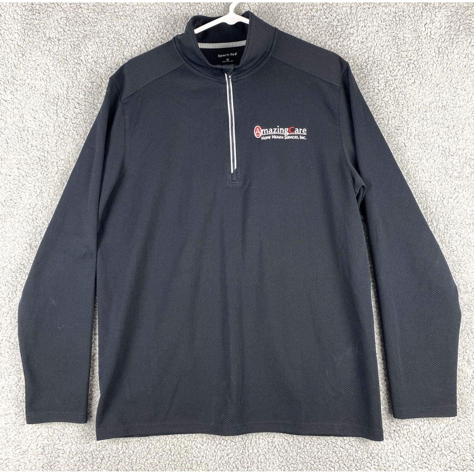 Vintage Sport-Tek Long Sleeve Dri Fit Performance Shirt Men’s M Black / 32-21 Size US M / EU 48-50 / 2 - 2 Thumbnail