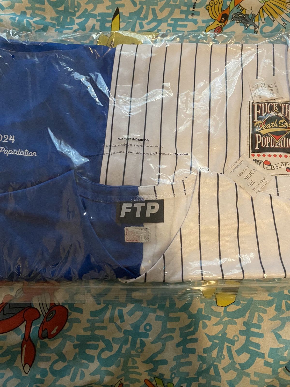 Fuck The Population FTP Rivals Baseball Jersey Royal 2XL Size US XXL / EU 58 / 5 - 7 Thumbnail