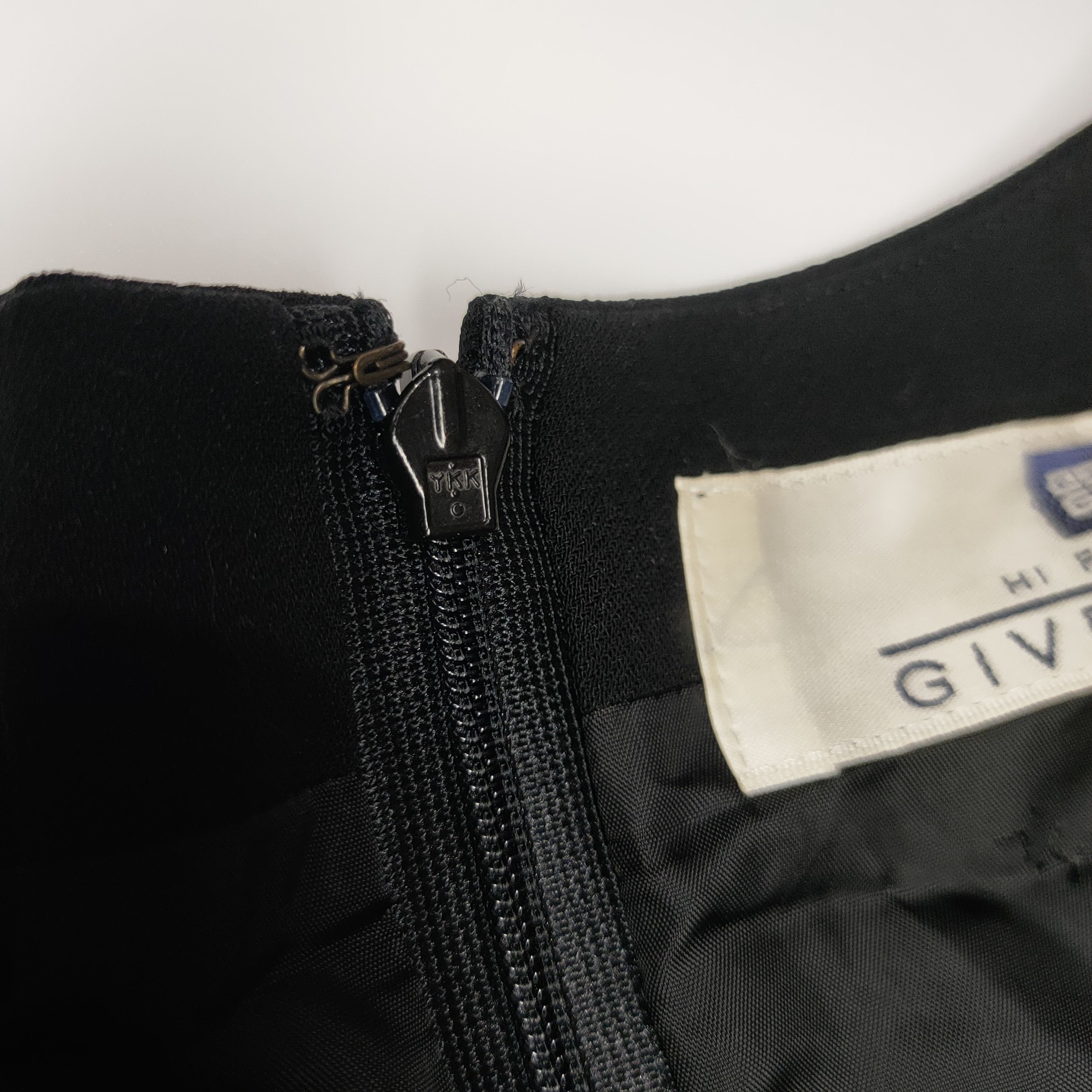 Givenchy Givenchy Black Midi Dress Size L / US 10 / IT 46 - 7 Thumbnail