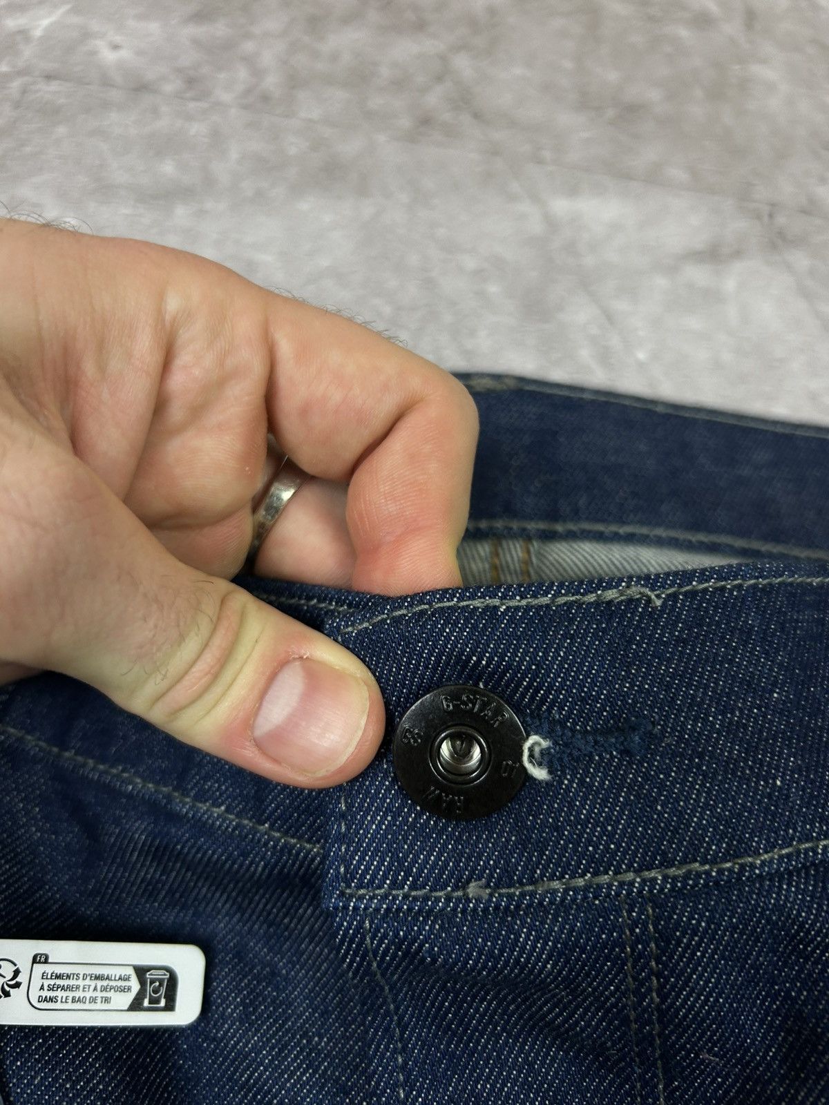 G-Star × Vintage G-Star Raw Jeans New Size 36/32 Size US 36 / EU 52 - 7 Thumbnail