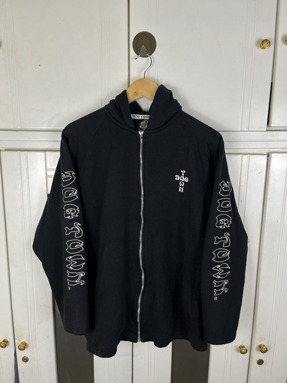 Vintage Dogtown Zip Up Hoodie