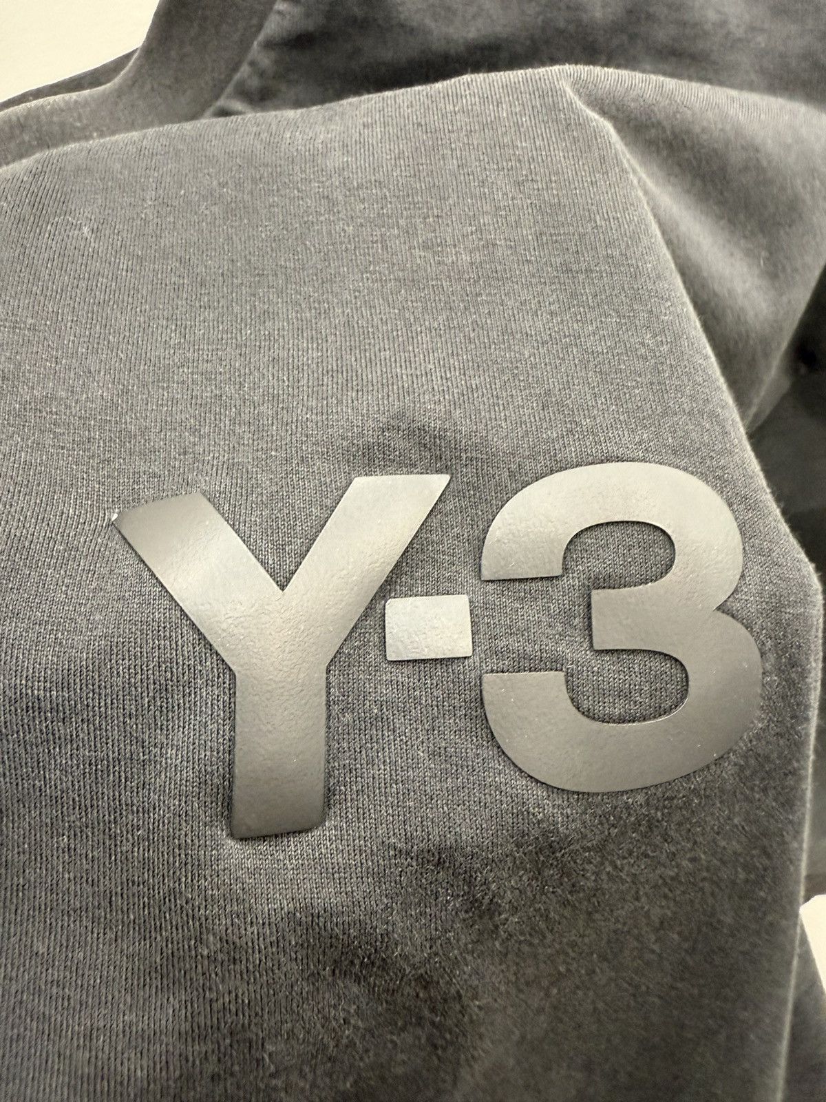 Adidas × Y-3 Adidas Y-3 by Yohji Yamamoto Logo Cotton Tee T-Shirt Size US XL / EU 56 / 4 - 4 Thumbnail