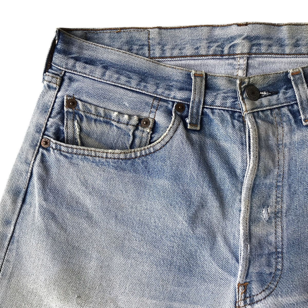 Levi's Levi’s Strauss 501 Vintage 80s USA Distressed Selvedge Denim Size US 32 / EU 48 - 5 Thumbnail