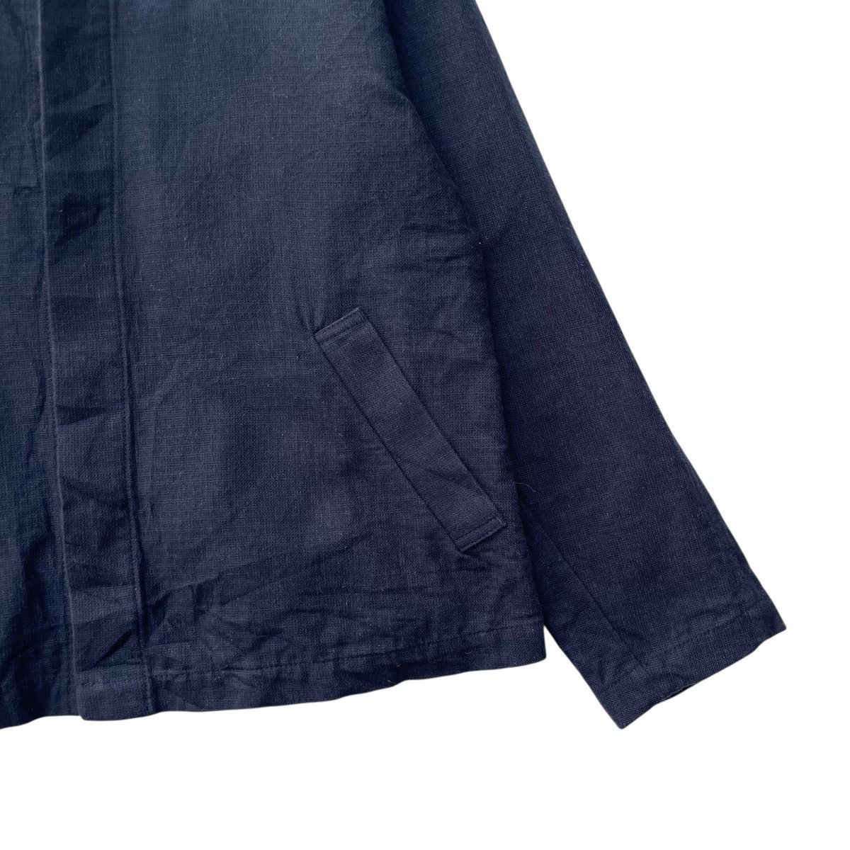 Issey Miyake 💥Vintage Plantation Hidden Button Collar Less Dual Pocket Size M / US 6-8 / IT 42-44 - 5 Thumbnail