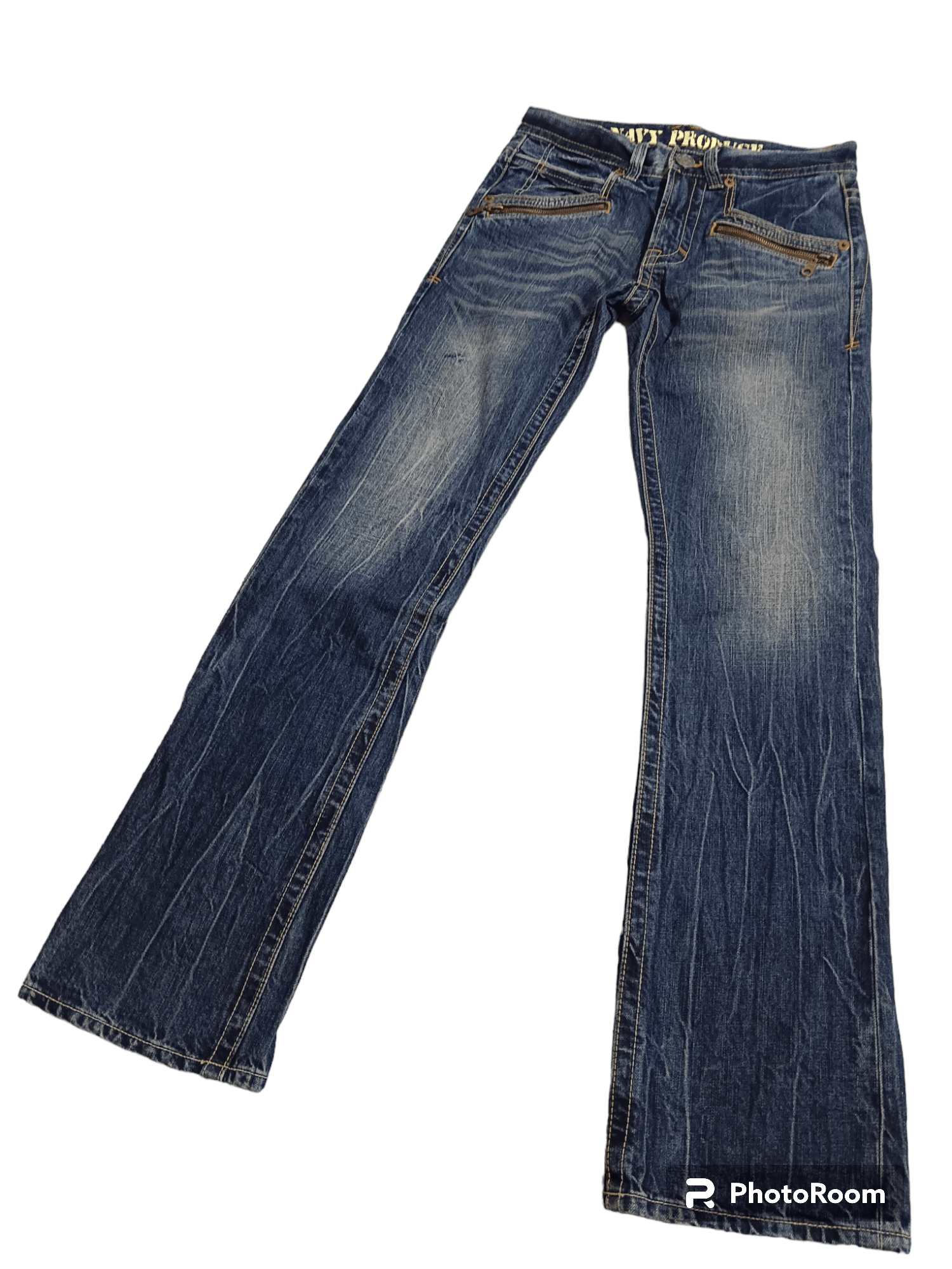 Naval Clothing Factory Navy Produce Flare Jeans Size US 28 / EU 44 - 2 Thumbnail
