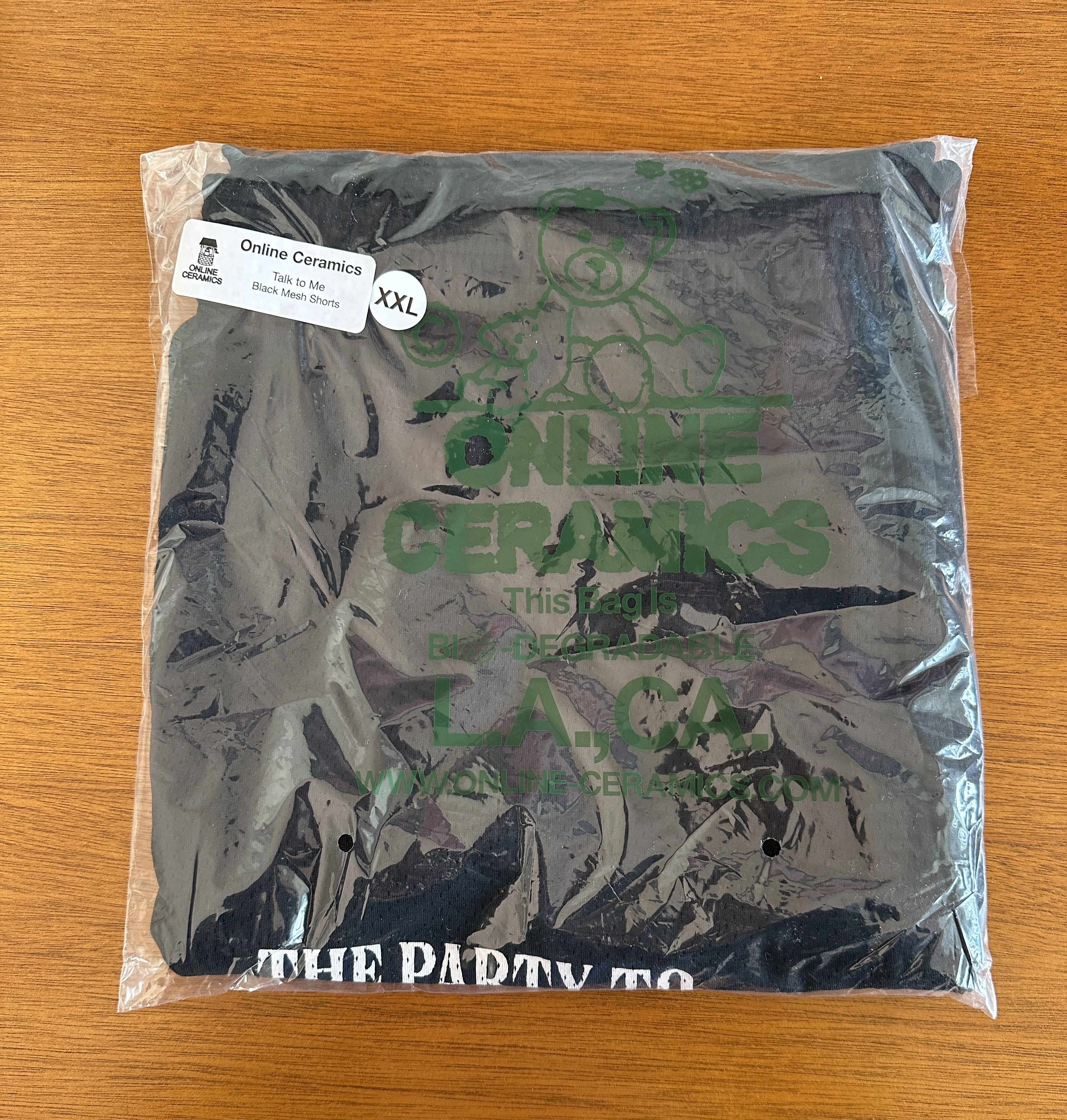 Online Ceramics Talk to Me - Mesh shorts Size US 40 / EU 56 - 3 Thumbnail