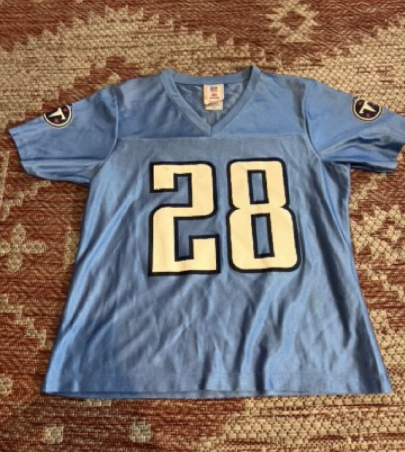 NFL Chris Johnson Titians Jersey Sz M Youth Tennessee Size US XXS / EU 40 - 1 Thumbnail