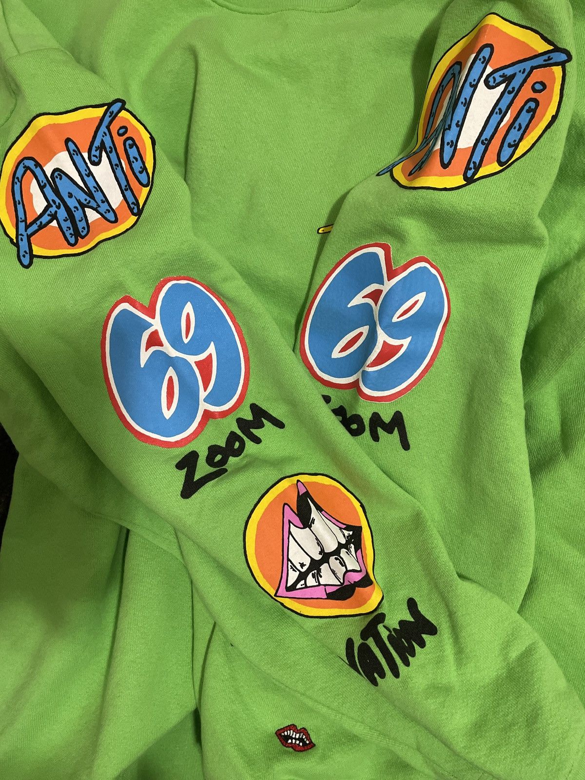 Chrome Hearts CHROME HEARTS MATTY BOY GREEN SEX CREWNECK Sz XXL Size US XXL / EU 58 / 5 - 5 Thumbnail