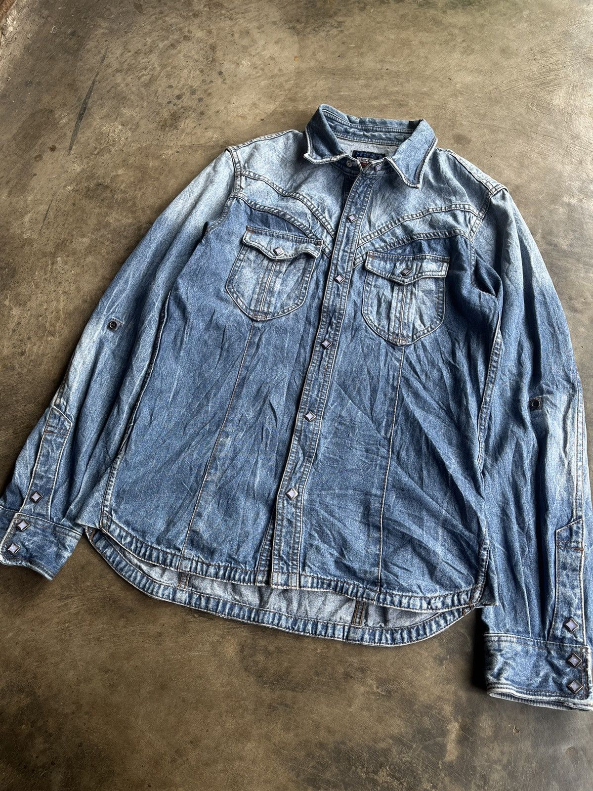 14th Addiction × KMRii × Yasuyuki Ishii Japanese~NCFM Nicole Club For Men Punk Cowboy Seditionaries Size US M / EU 48-50 / 2 - 4 Thumbnail