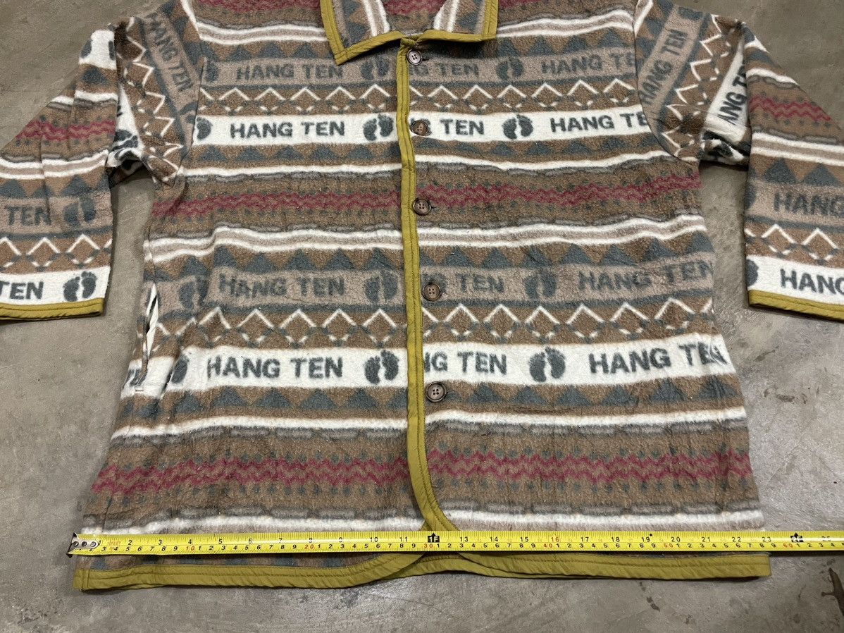 Hang Ten × Vintage 🔥 Rare🔥Vintage Hangten Fleece for Outdoor Wear Size US M / EU 48-50 / 2 - 8 Thumbnail