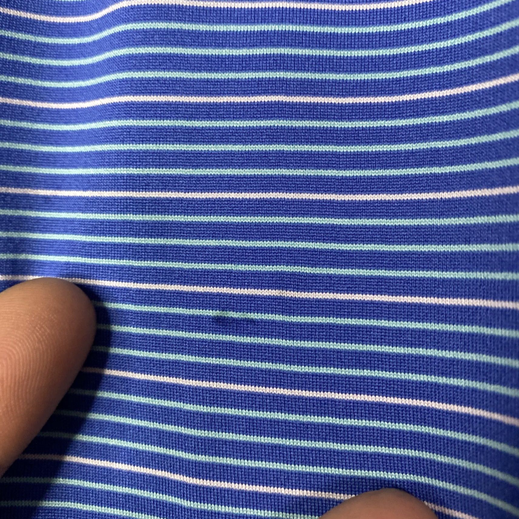 Vintage Holderness Bourne Polo Mens Large L Blue Logo Flaws Alligator Shirt Size US L / EU 52-54 / 3 - 5 Thumbnail