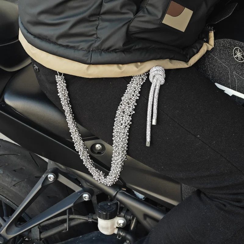 Japanese Brand × Jewelry Rhinestone Knot Punk Pants Chain Size ONE SIZE - 1 Thumbnail