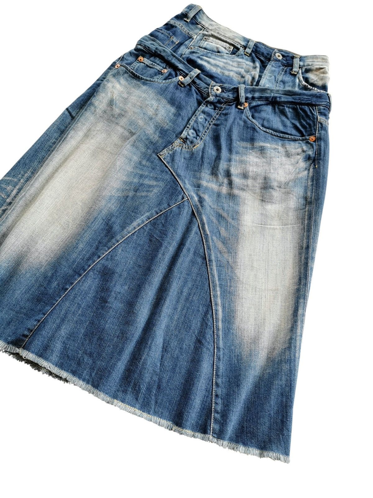 Journal Standard Journal standard double waist layered inspire junya watanabe Size 28" / US 6 / IT 42 - 6 Thumbnail