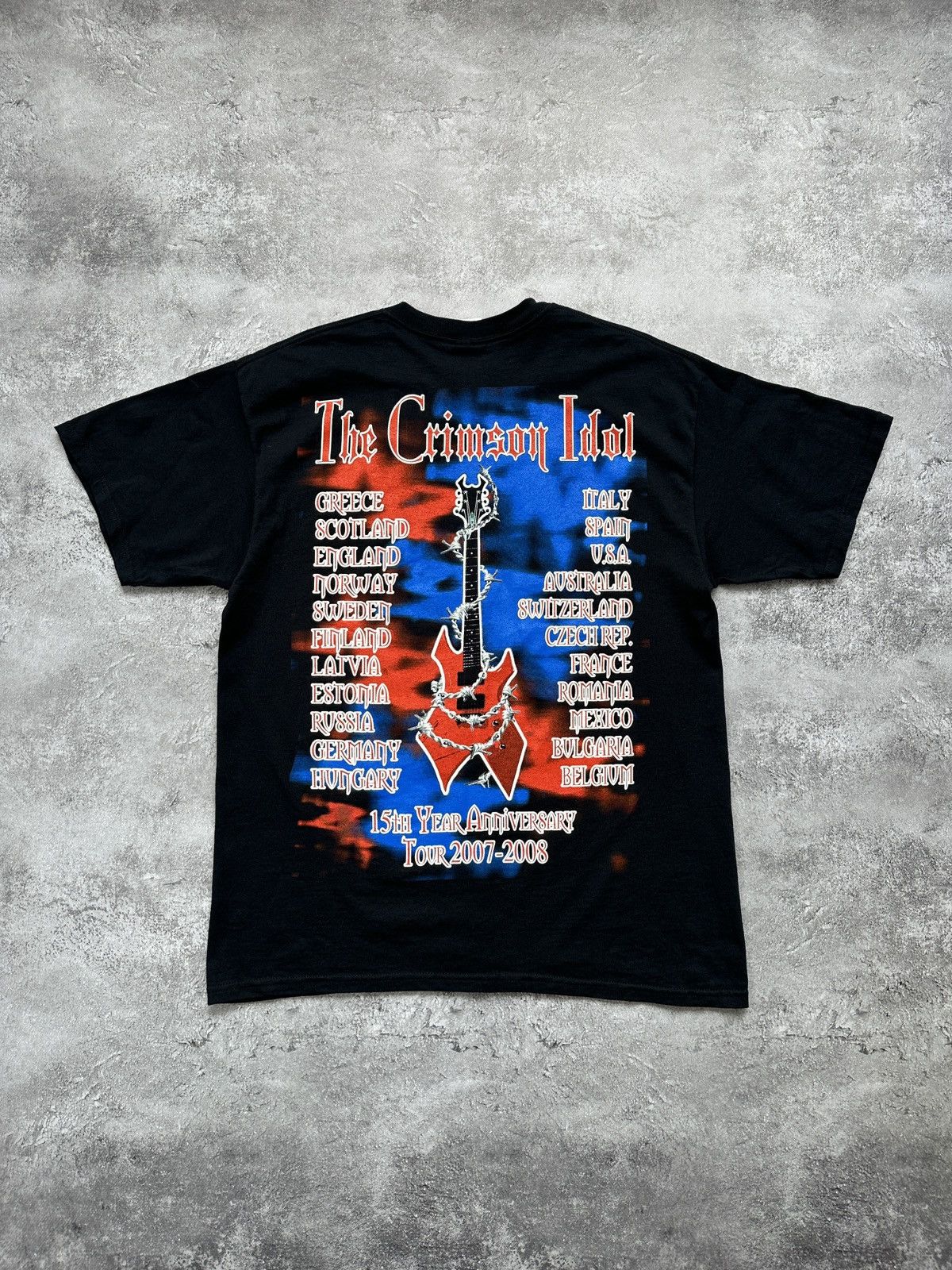 Band Tees W.A.S.P. Crimson Idol 15 Year Anniversary Tour 2007/08 Shirt Size US L / EU 52-54 / 3 - 1 Thumbnail