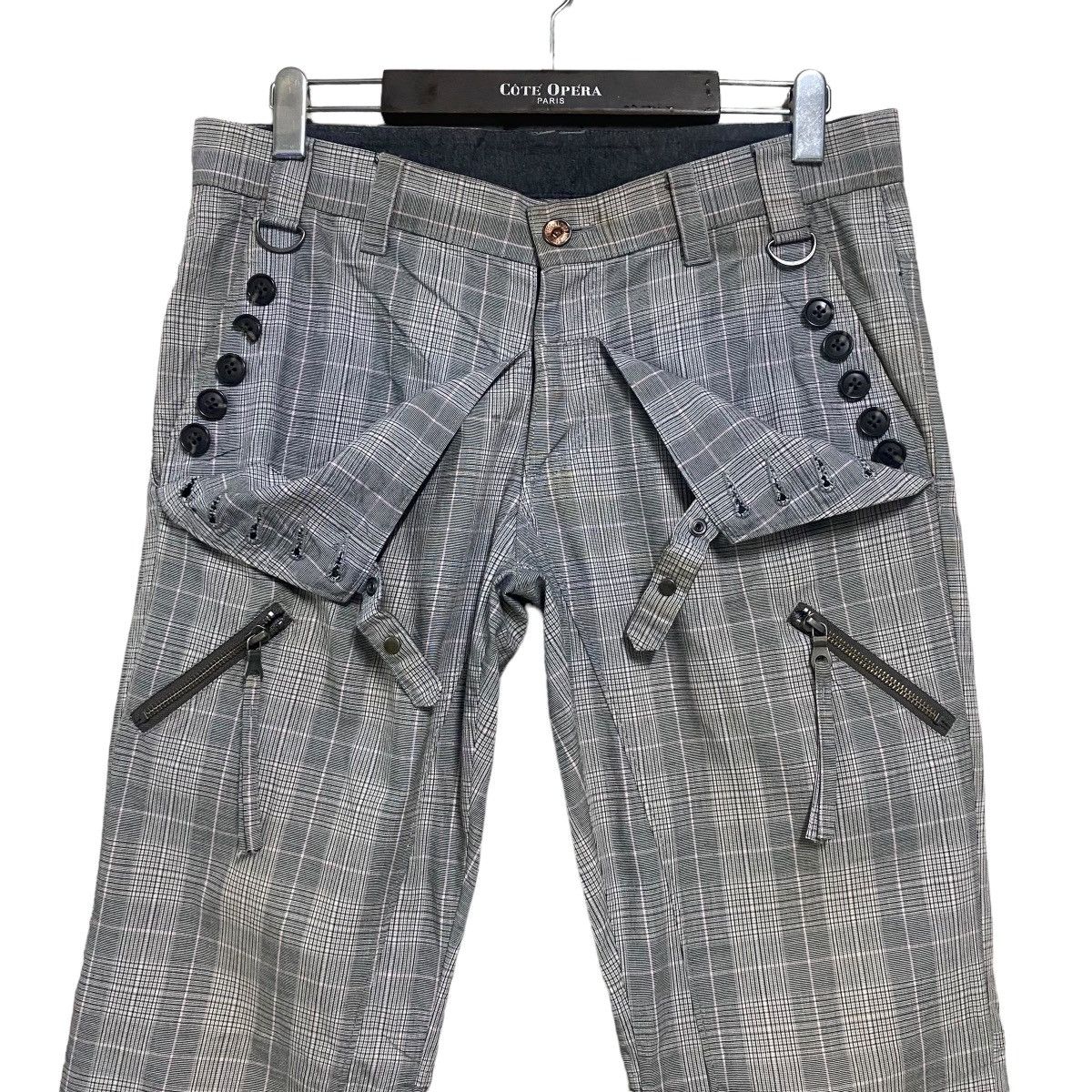 PPFM PPFM Destruct Checkered Pants zipper Size US 32 / EU 48 - 9 Thumbnail