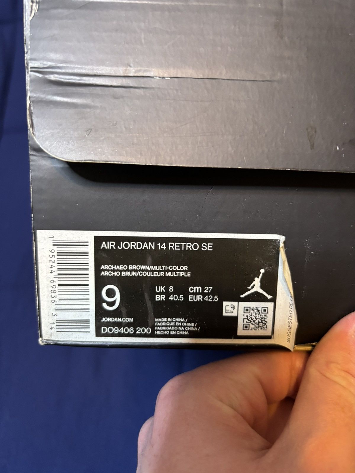 Jordan Brand Jordan 14 Retro Winterized 2021 Size 9 Size US 9 / EU 42 - 10 Thumbnail