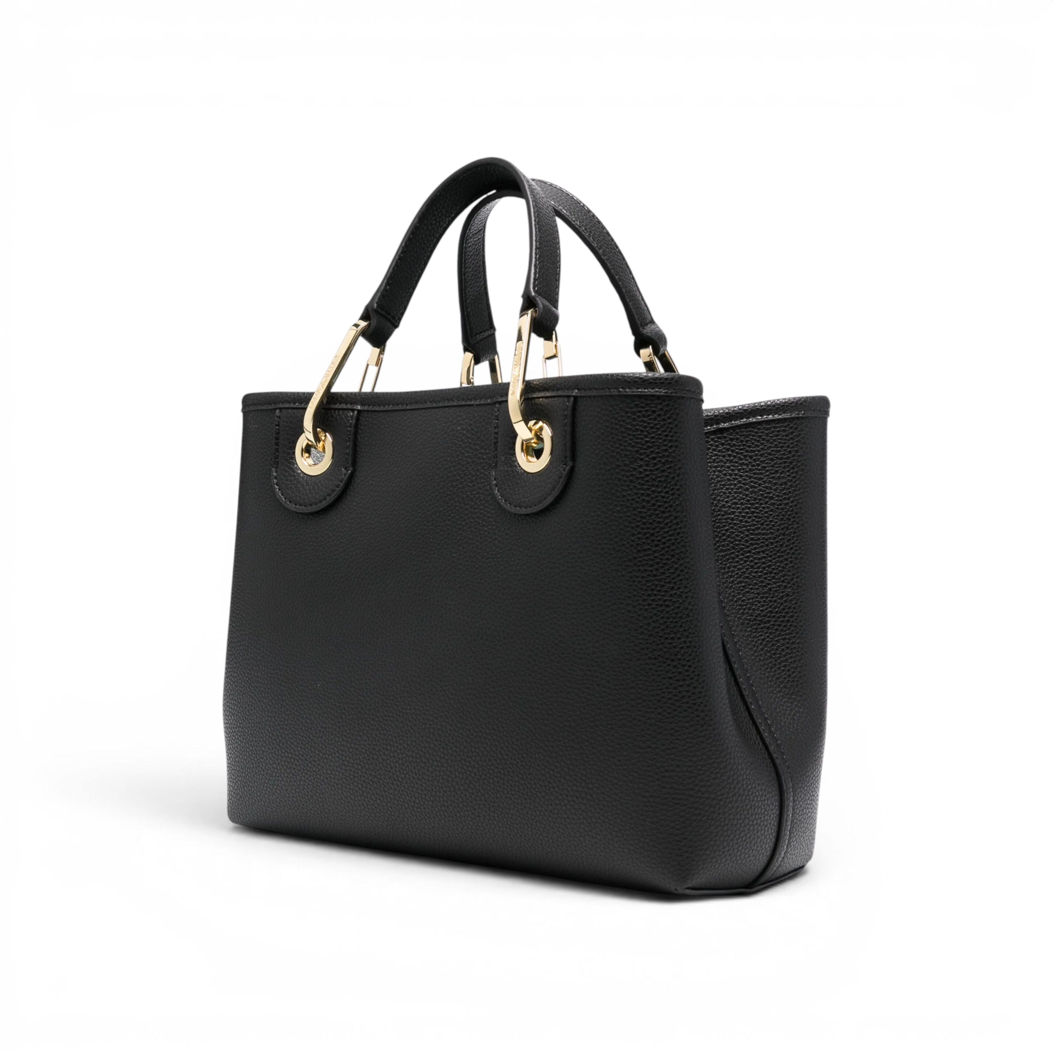 Emporio Armani EMPORIO ARMANI BLACK SOLID SHOULDER BAG Size ONE SIZE - 2 Thumbnail