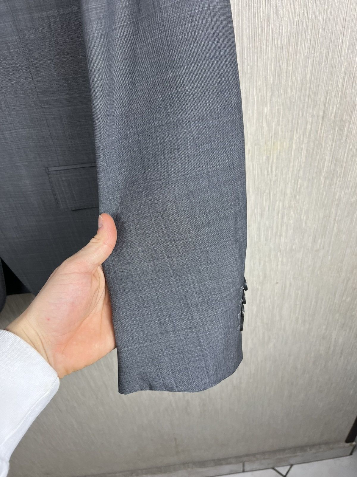Ermenegildo Zegna Ermenegildo Zegna Leggerissimo wool silk blazer jacket Size 52R - 9 Thumbnail