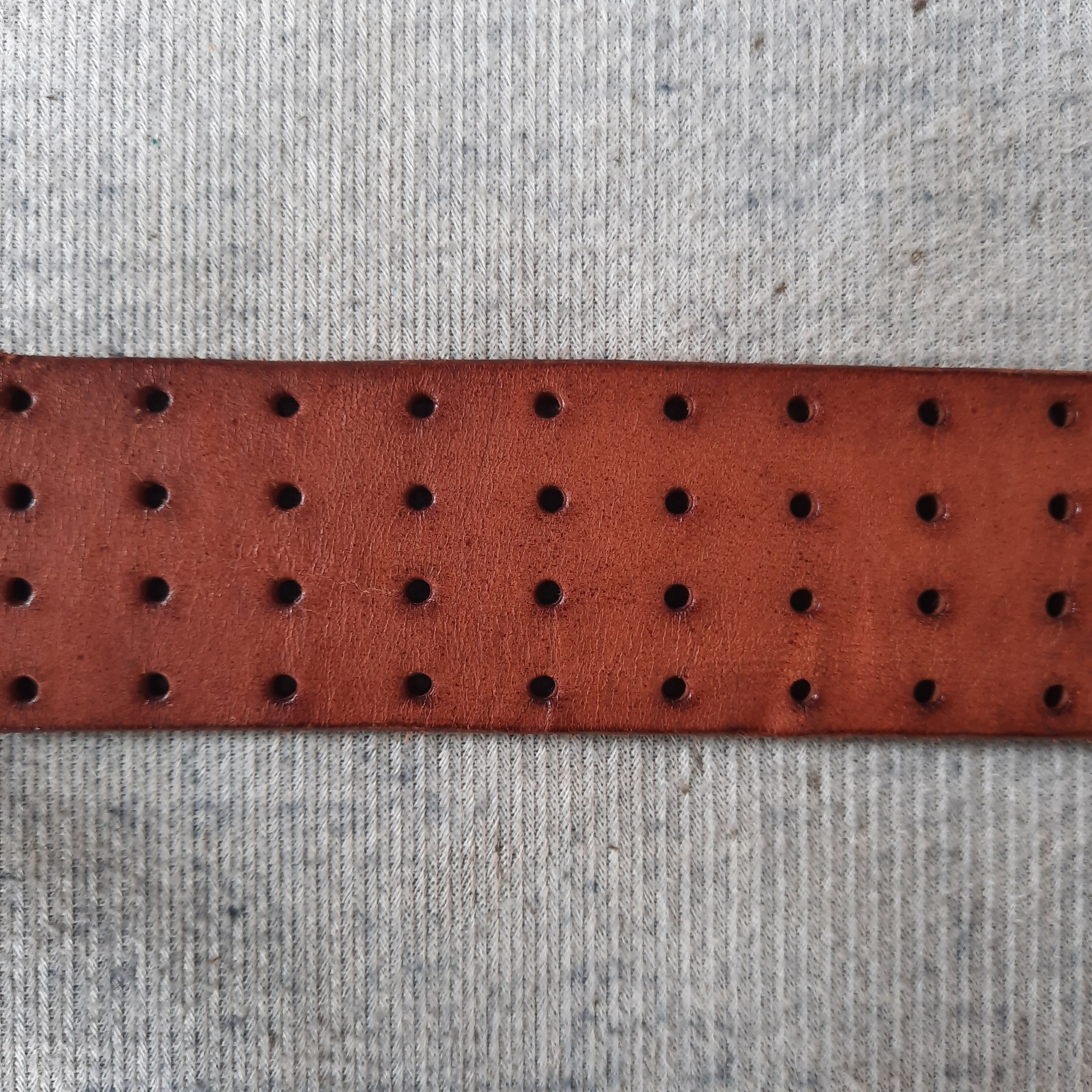14th Addiction 🎱 Back number japan garrison crafted leather belt Size ONE SIZE - 6 Thumbnail