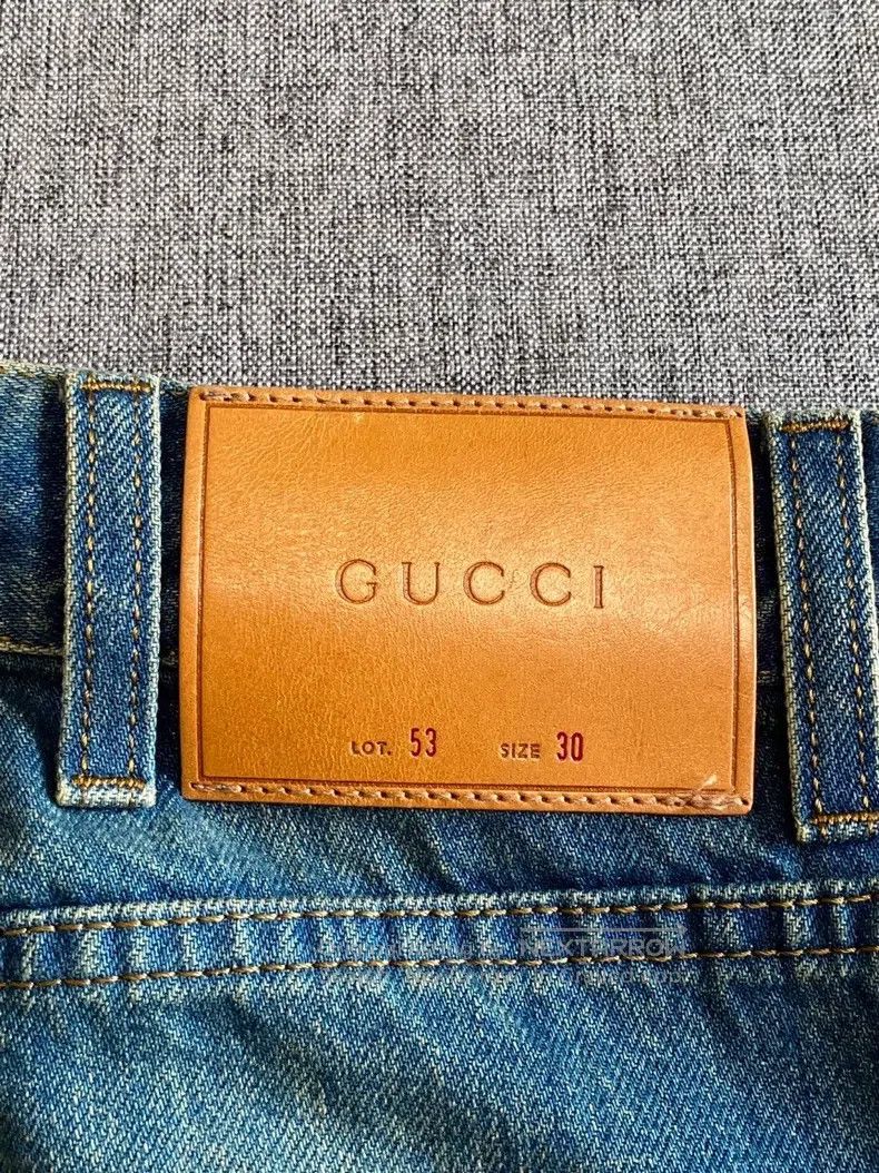 Gucci Gucci Patterned straight shorts and jeans Size US 30 / EU 46 - 6 Thumbnail
