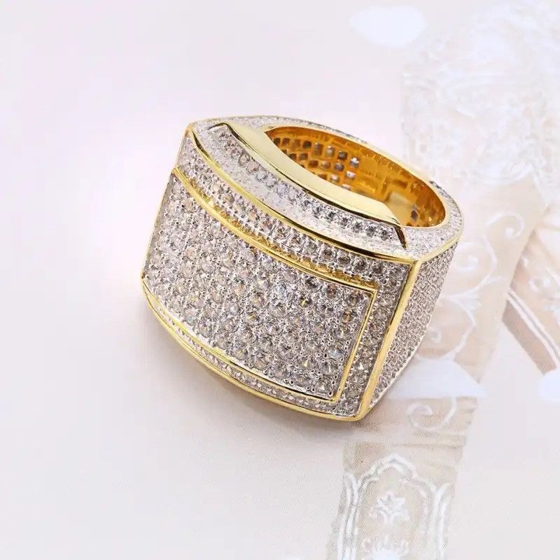 Jewelry Business Men's Fashion Luxury Unique Ring Size ONE SIZE - 1 Thumbnail