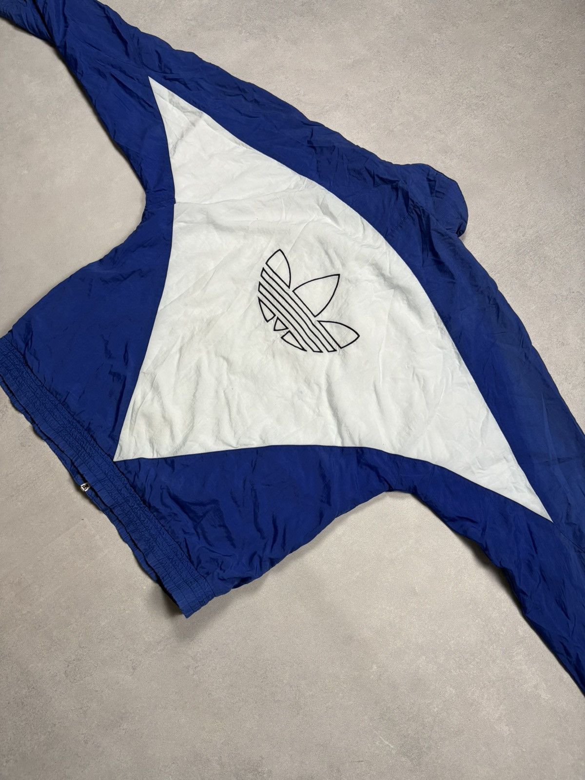 Adidas Adidas Vintage Track Jacket 90s Zip Trefoil Y2K Windbreaker Size US M / EU 48-50 / 2 - 3 Thumbnail