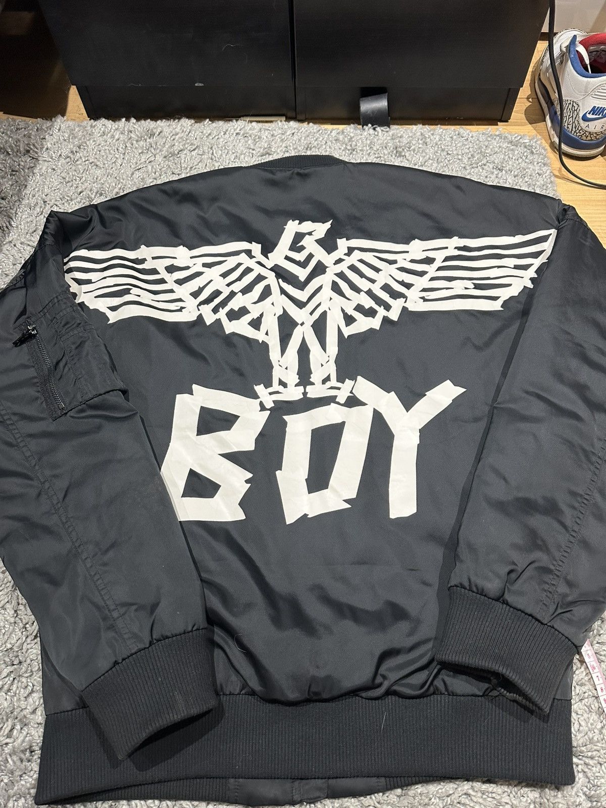 Boy London Bomber BOY LONDON BLACK JACKET SIZE L Size US L / EU 52-54 / 3 - 8 Thumbnail