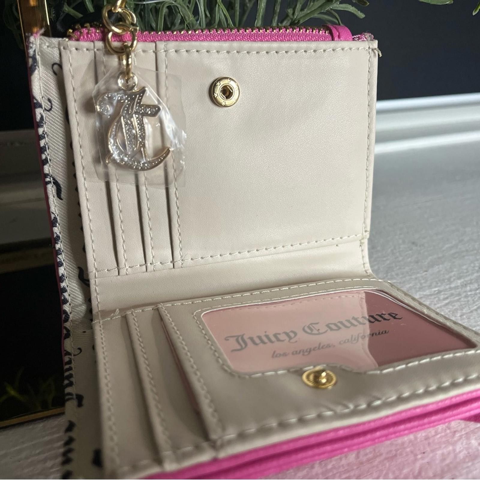 Juicy Couture Jeans Juicy Couture Lovely Day Bifold Wallet With Cardholder Size ONE SIZE - 2 Thumbnail