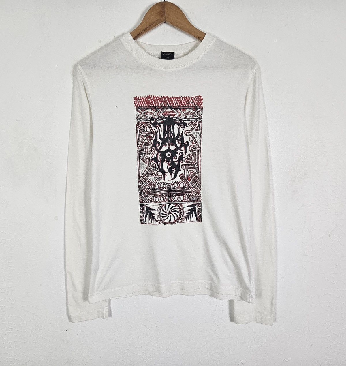 Jean Paul Gaultier Jean Paul Gaultier JPG Homme black tribal graphic shirt Size US M / EU 48-50 / 2 - 2 Thumbnail