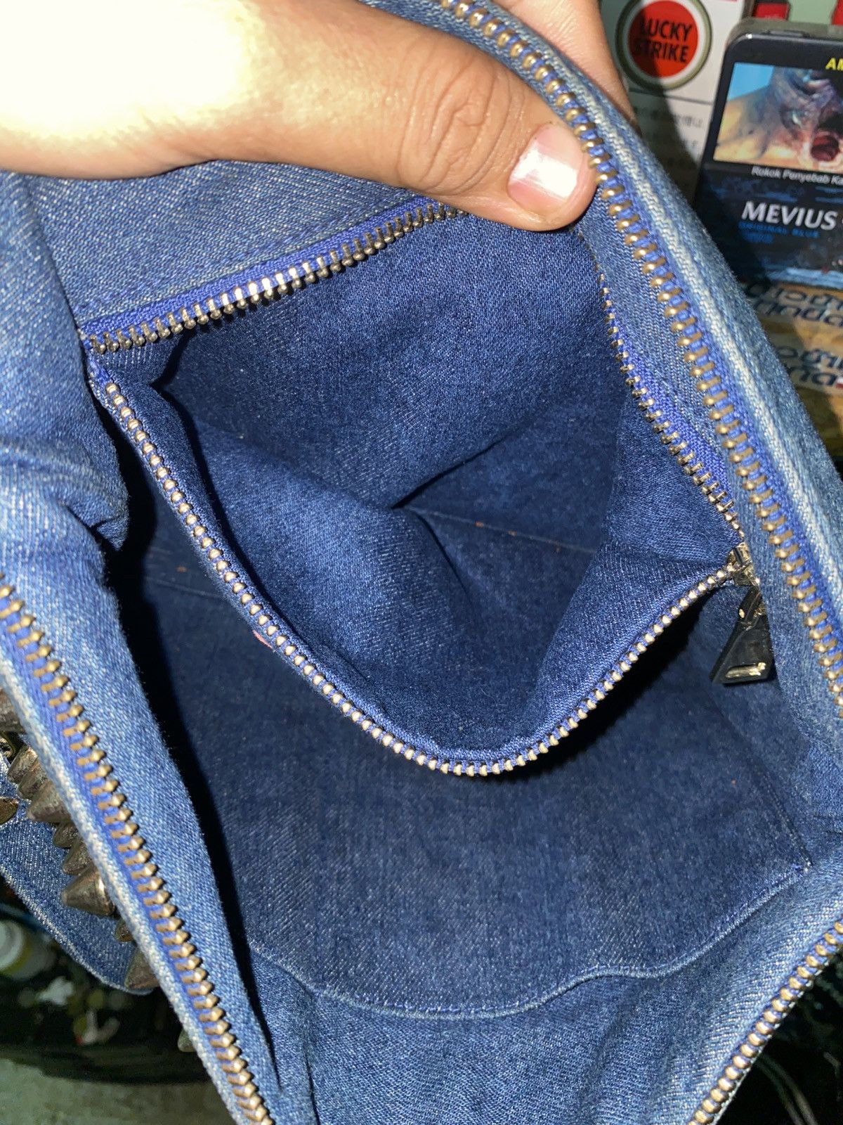 Other Japanese brand - Diavel Studded Denim Cluth Size ONE SIZE - 6 Thumbnail