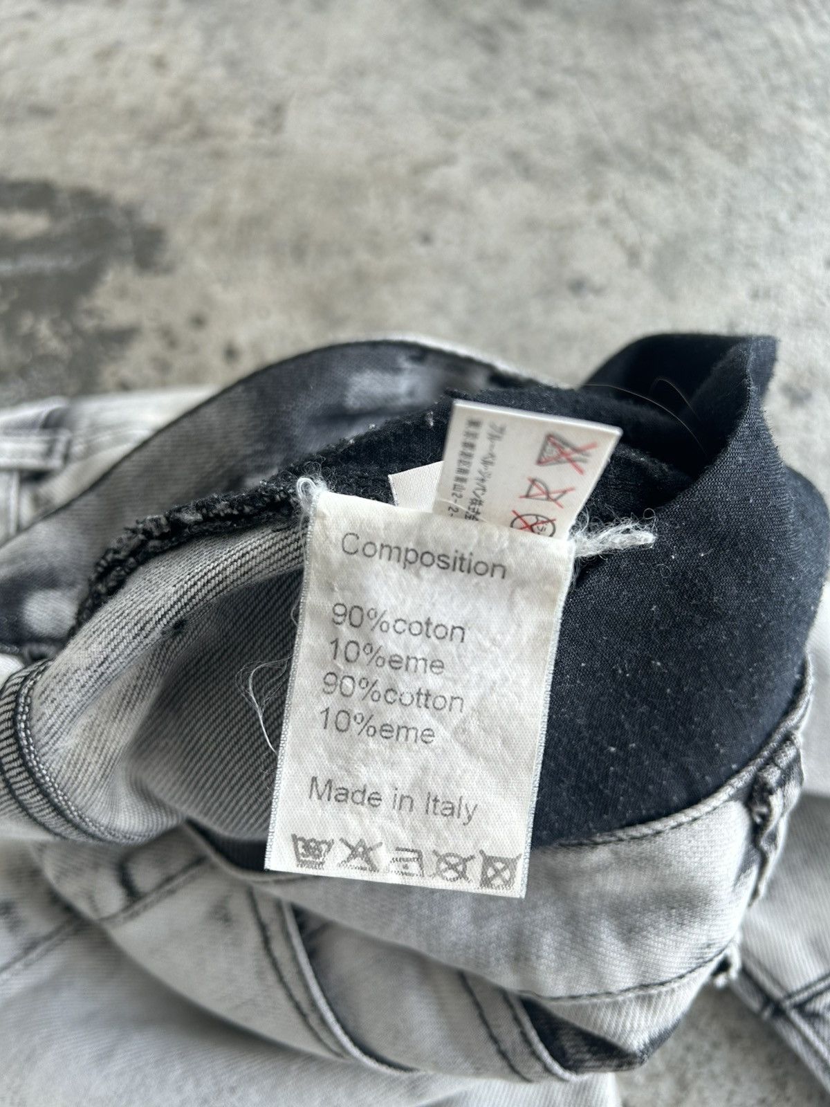 Balmain Balmain Homme SS12 Dirty Wash Denim Decarnin Size US 30 / EU 46 - 7 Thumbnail