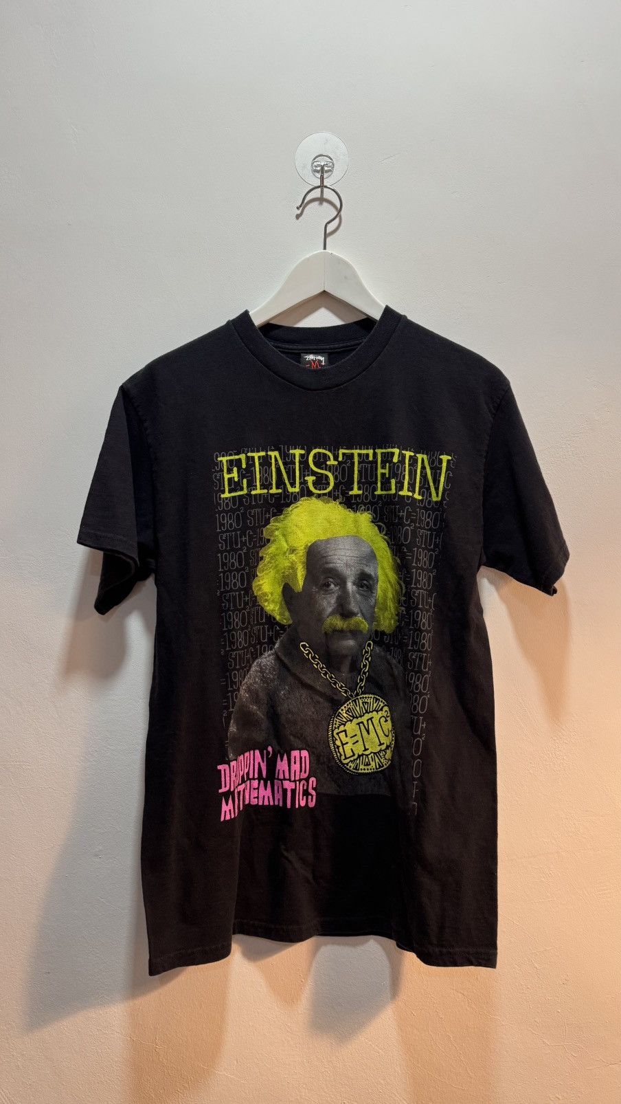 Stussy Vintage Stussy Einstein Great Minds Size US M / EU 48-50 / 2 - 1 Thumbnail