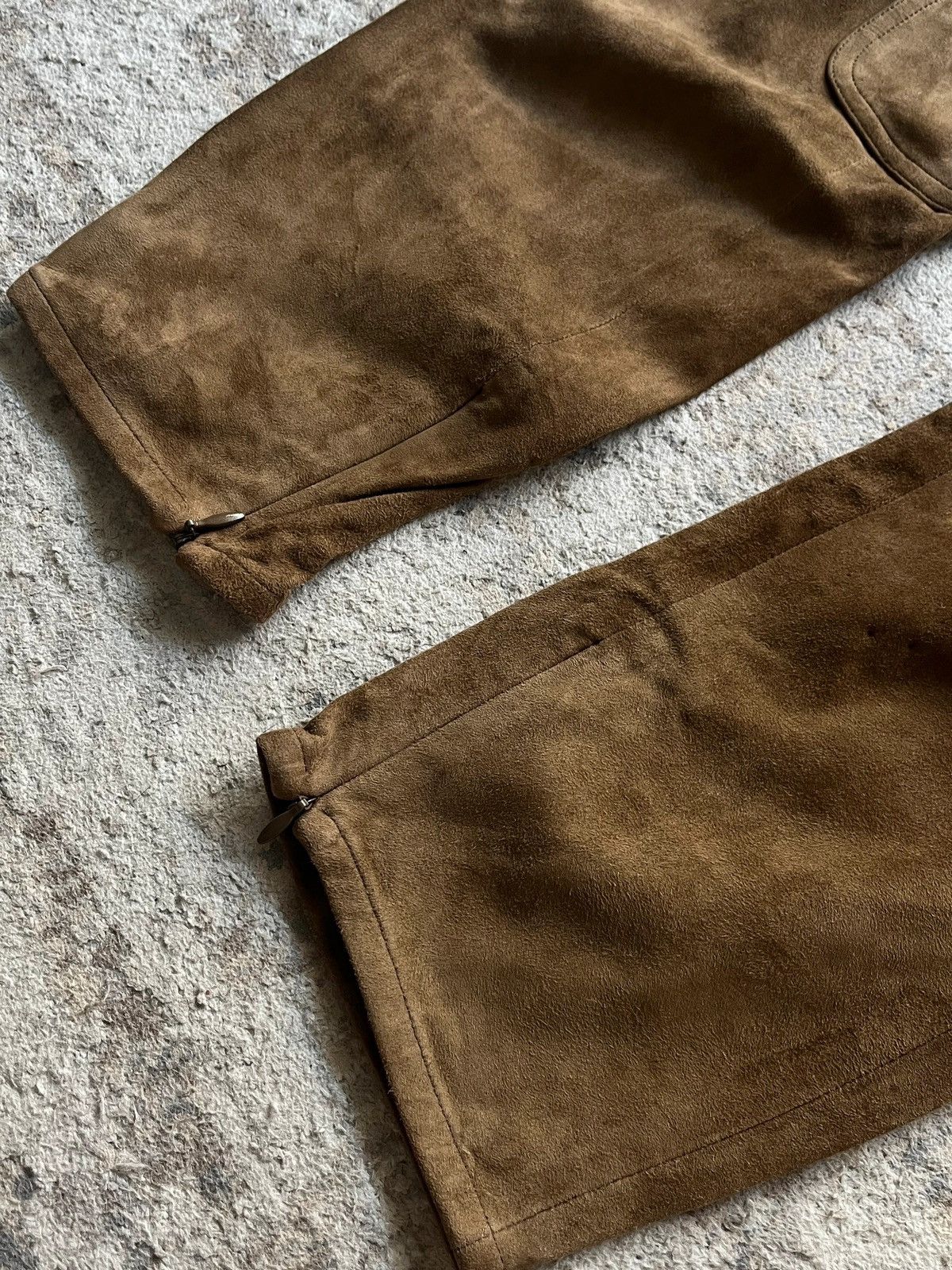 Ralph Lauren Polo Ralph Lauren Purple Label Leather Pants Made in Italy Size 30" / US 8 / IT 44 - 11 Thumbnail