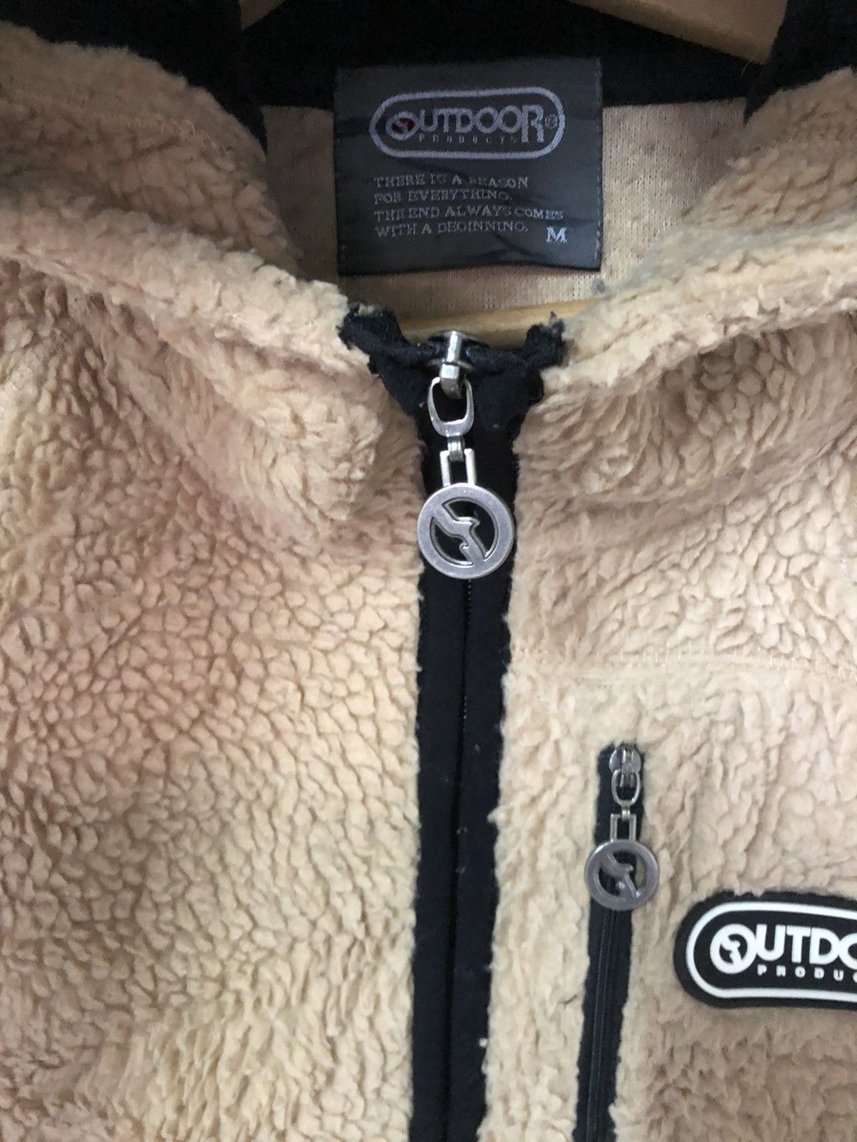 Japanese Brand Vintage Y2k Fleece Outdoor knitwear Hoodie Size US M / EU 48-50 / 2 - 5 Thumbnail