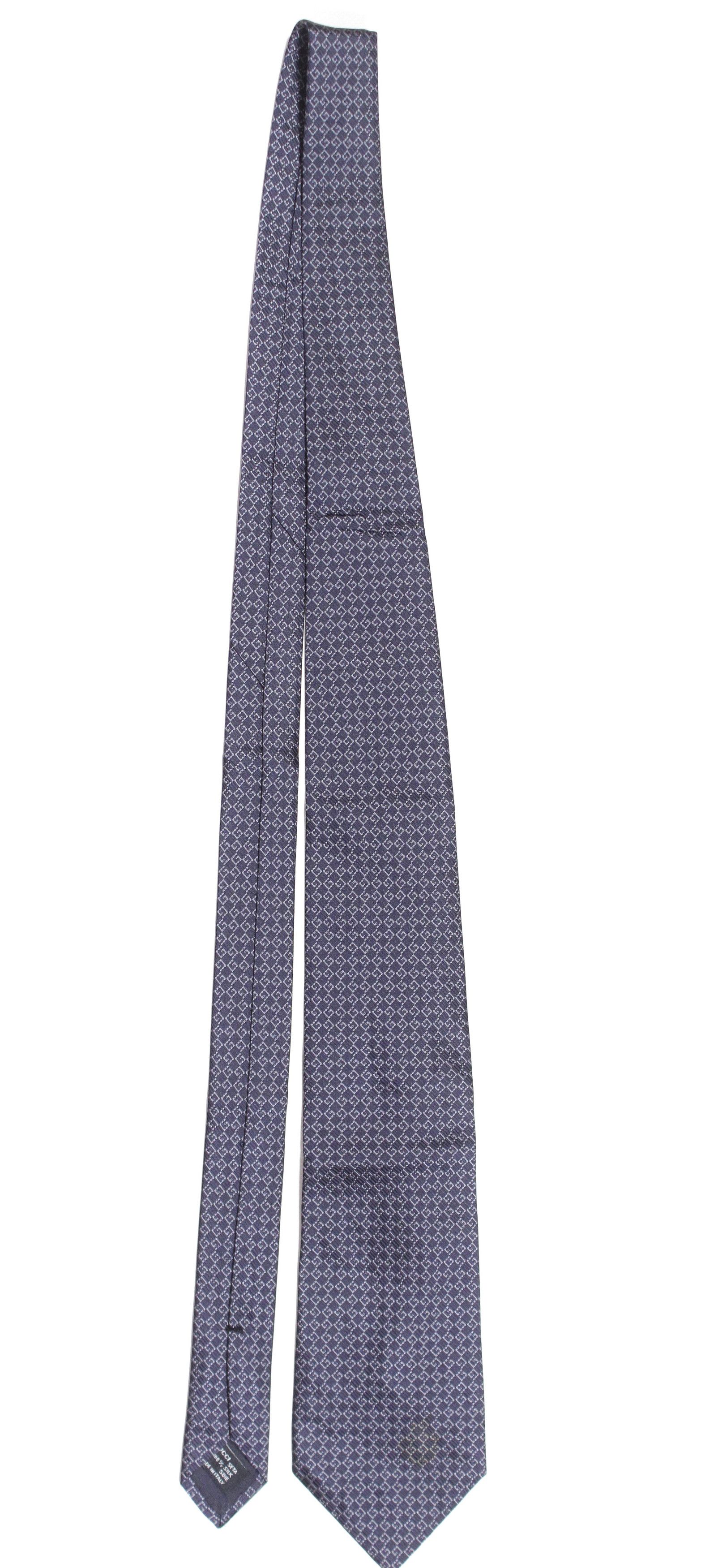 Gucci 00S Tom Ford Era Monogram Silk Tie Vintage Size ONE SIZE - 2 Thumbnail