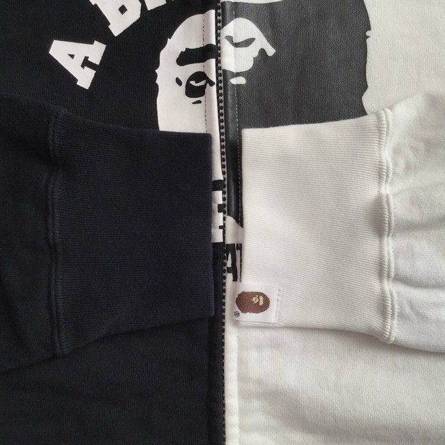 Bape BAPE College logo docking full zip hoodie a bathing ape Size US XXL / EU 58 / 5 - 5 Thumbnail