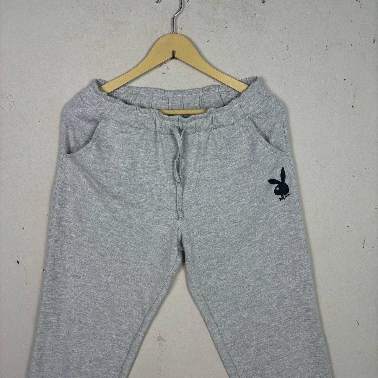 Playboy Playboy Bunny Y2K Grey Sweatpants Joggers Size L Japan Vtg Size US 30 / EU 46 - 3 Thumbnail