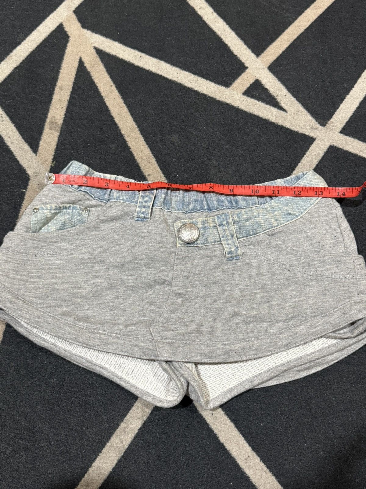 Hysteric Glamour Layared Hybrid Backs Shorts Size 28" / US 6 / IT 42 - 9 Thumbnail