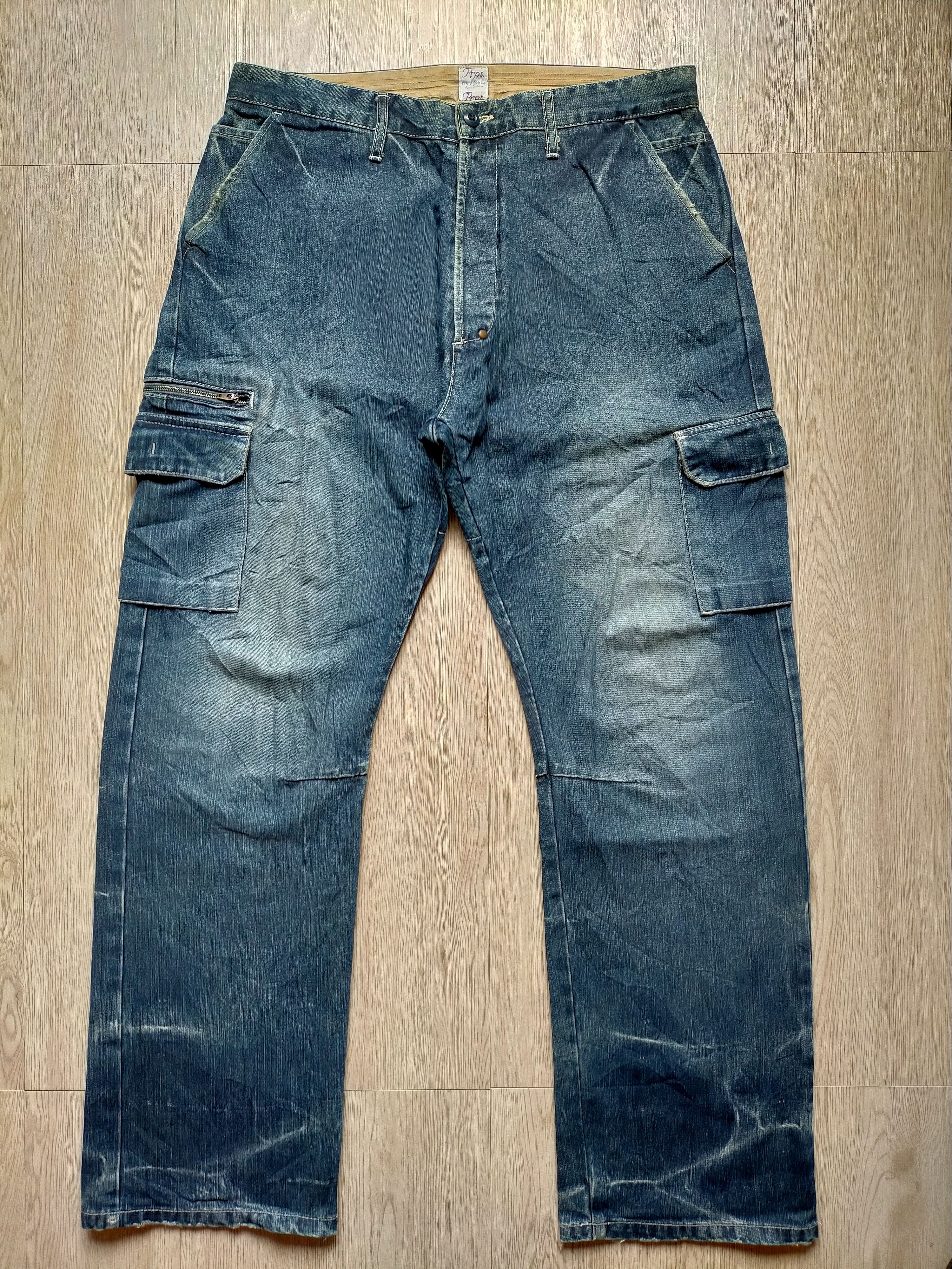 Prps Prps Made in japan Cargo Denim Pants Size US 36 / EU 52 - 1 Thumbnail