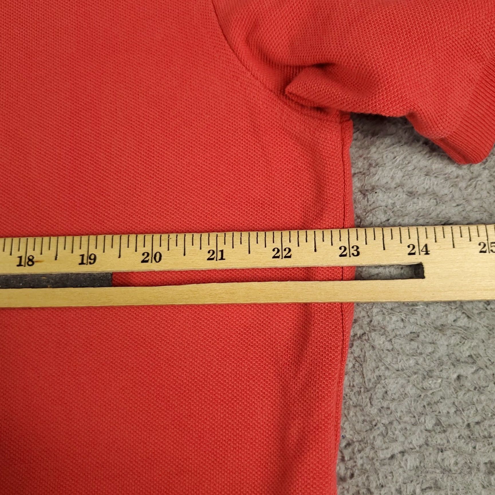Brooks Brothers VINTAGE Brooks Brothers Polo Shirt Mens L Red Solid Short Sleeve Cotton Polo Shirt Men Large Red Casual Polo Shirt Size US L / EU 52-54 / 3 - 6 Thumbnail