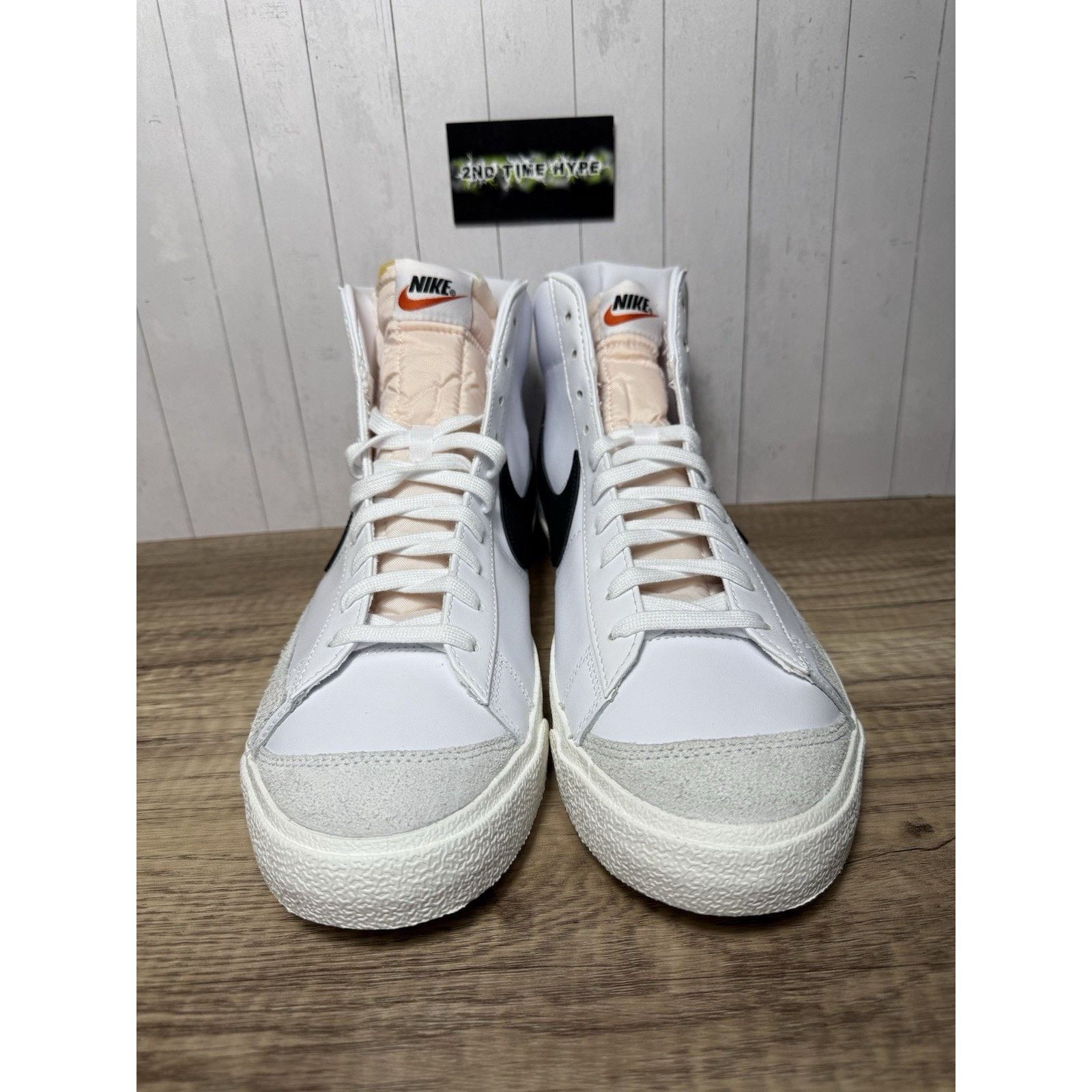 Nike Nike Blazer Mid '77 Vintage White Black BQ6806-100 Size 13 Size US 13 / EU 46 - 5 Thumbnail