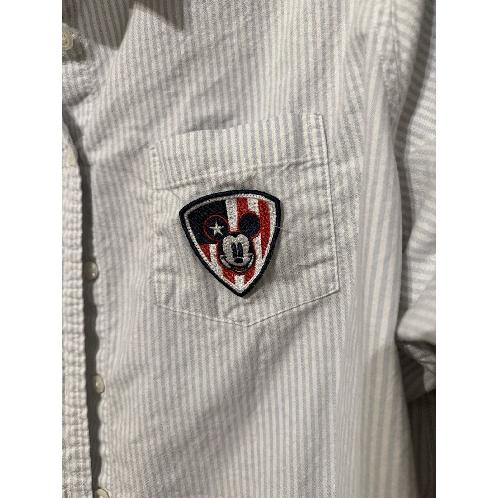 Disney Disney Plus Button Down Dress Shirt 22W Size 3XL / US 20-22 - 2 Thumbnail