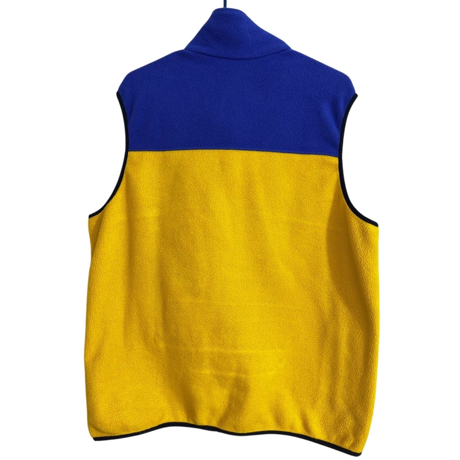 Patagonia Patagonia Vest Mens XL Blue Yellow Synchilla Fleece Outdoor Size US XL / EU 56 / 4 - 2 Thumbnail