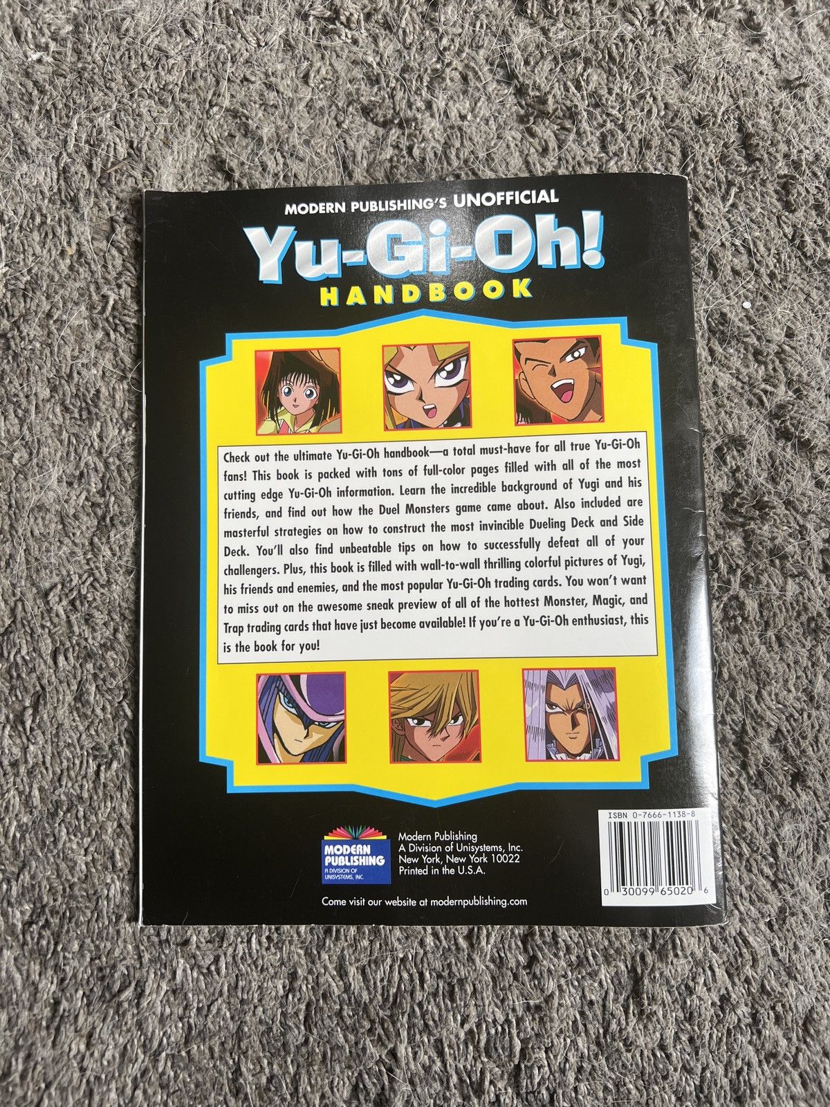 Vintage Modern Publishing’s Unofficial Yu-Gi-Oh! Handbook Size ONE SIZE - 2 Thumbnail