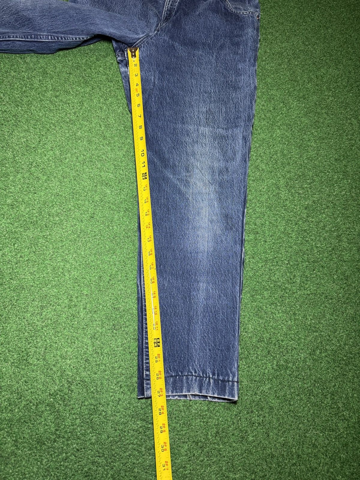 Levi's Vintage Clothing Levis Relaxed Fit Tapered 90s 12 Orange Tab 30x27 Jeans Size 30" / US 8 / IT 44 - 8 Thumbnail