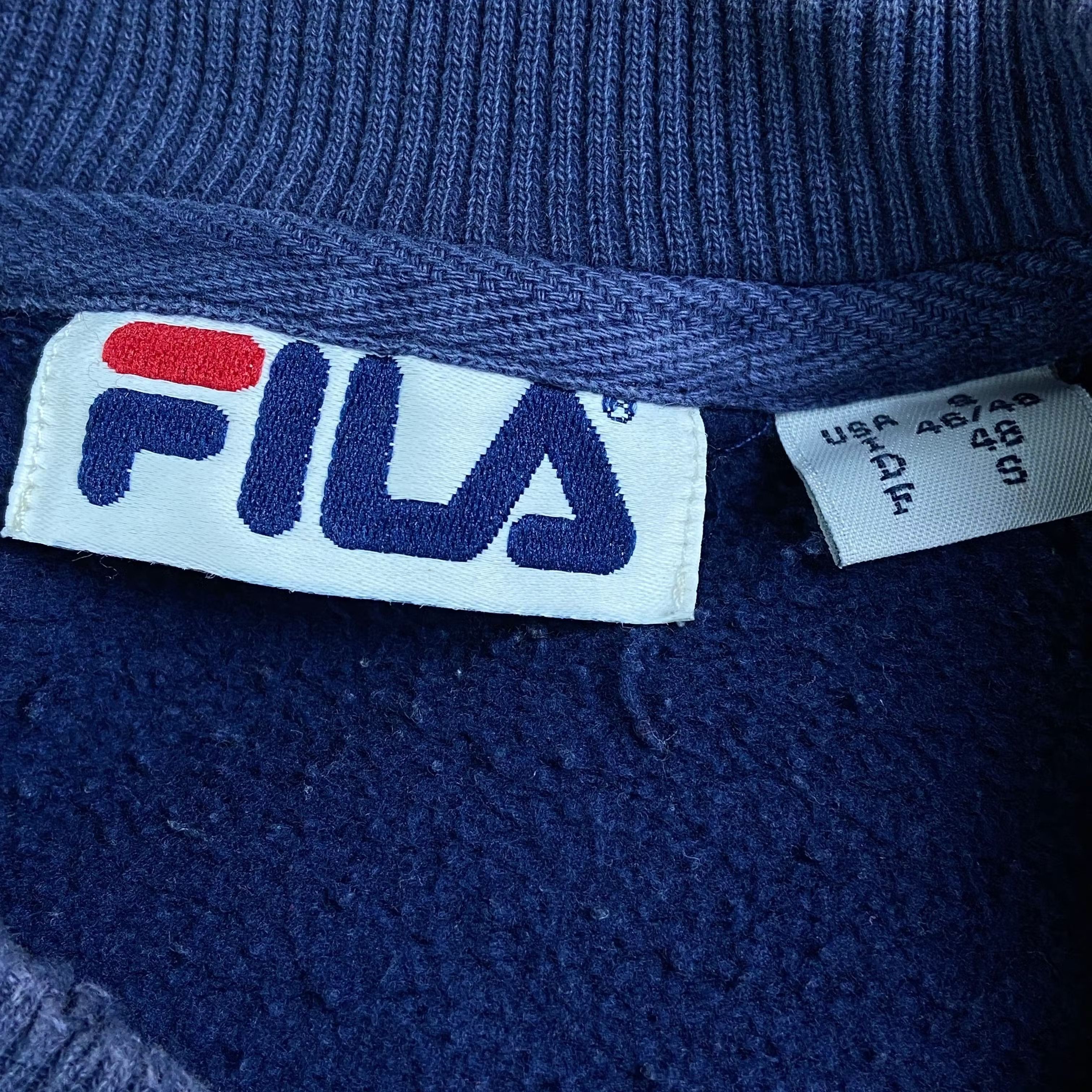 Fila × Vintage Mens Vintage Sweatshirt Fila Size S Size US S / EU 44-46 / 1 - 6 Thumbnail