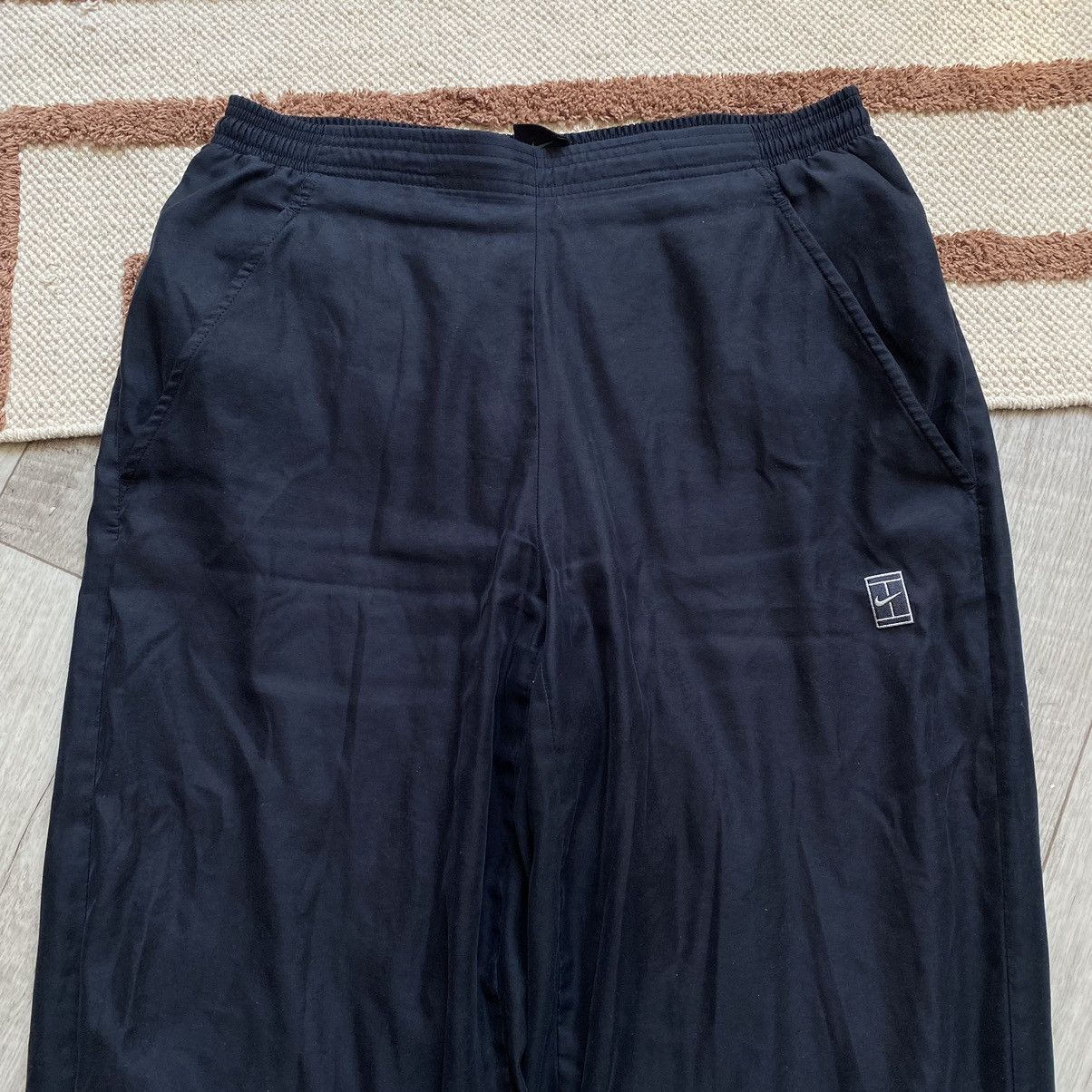 Nike NIKE Y2K CHALLENGE COURT DRILL TRACK PANTS Size US 32 / EU 48 - 3 Thumbnail